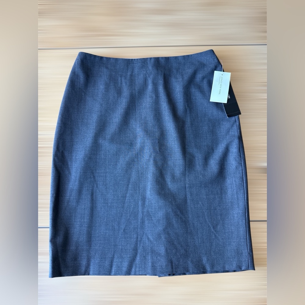 Jones New York Charcoal Pencil Skirt